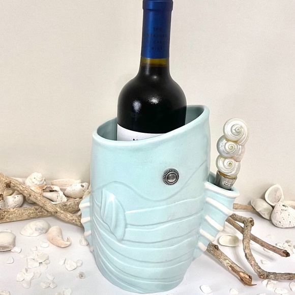 Nautical Seashell serving spoon and fork. - Picture 4 of 4